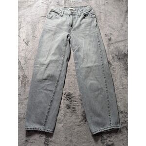 Levi's Premium Baggy Dad Women's Jeans Size 25 Gray